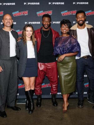 Alona Tal Instagram - #lastweek #nycc was so much fun. Hanging with this crew was so much fun. Can’t wait for you all to see season two. It’s amazing. @crossonprime MU By @christyfalcomakeup