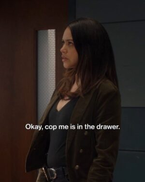 Alyssa Diaz Instagram - Detective Lopez's confidence is always worth celebrating. #TheRookie #CulturaSinLímites