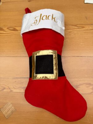 Amanda Keller Instagram - Got the Christmas stockings out , only to rediscover this long ago brotherly addition.