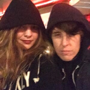 Amber Tamblyn Instagram - Andrea. Always and forever. 

Here are some of my favorite moments with you over the 20 years I was lucky to call you a friend. How smart the Earth was; to have made you and called you one of its own. How fortunate were we? To get to have you as long as we did. Rest well now, poet. You gave us so very much to love in this world. And Megan, you are deep in my heart today. 

1. Andrea Gibson wearing a shirt I designed back in 2018
2. Hoodied and huddled, backstage on tour together, 2015
3. Backstage with poets before a show, 2007
4. Every dance floor with you (and drag queens) was better.
5. You invented the art of the embrace. I’ll take that wisdom with me forever. 

#AndreaGibson