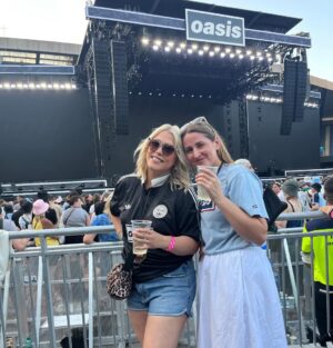 Amelia Lily Instagram - OASIS 🖤 

My first night out since becoming a mummy and what a night it was!! 
I remember being in school and coming home and jamming with my brother to Oasis for hours! 
Their music is legendary and I feel so grateful that we’ve been blessed to hear it live again! 
I’ll forever be grateful to my husband to be and amazing sister in law for making last night happen for me. 
I honestly didn’t think I’d get to go to this gig as I’m a new mum and with me also breastfeeding! But with weeks of preparation of expressing milk and my amazing mum for looking after Pearl for a few hours in the hotel it happened! 
Of course I kept it real n rock n roll with having to pump breast milk at the show too! 😂

A night I will never forget 🖤