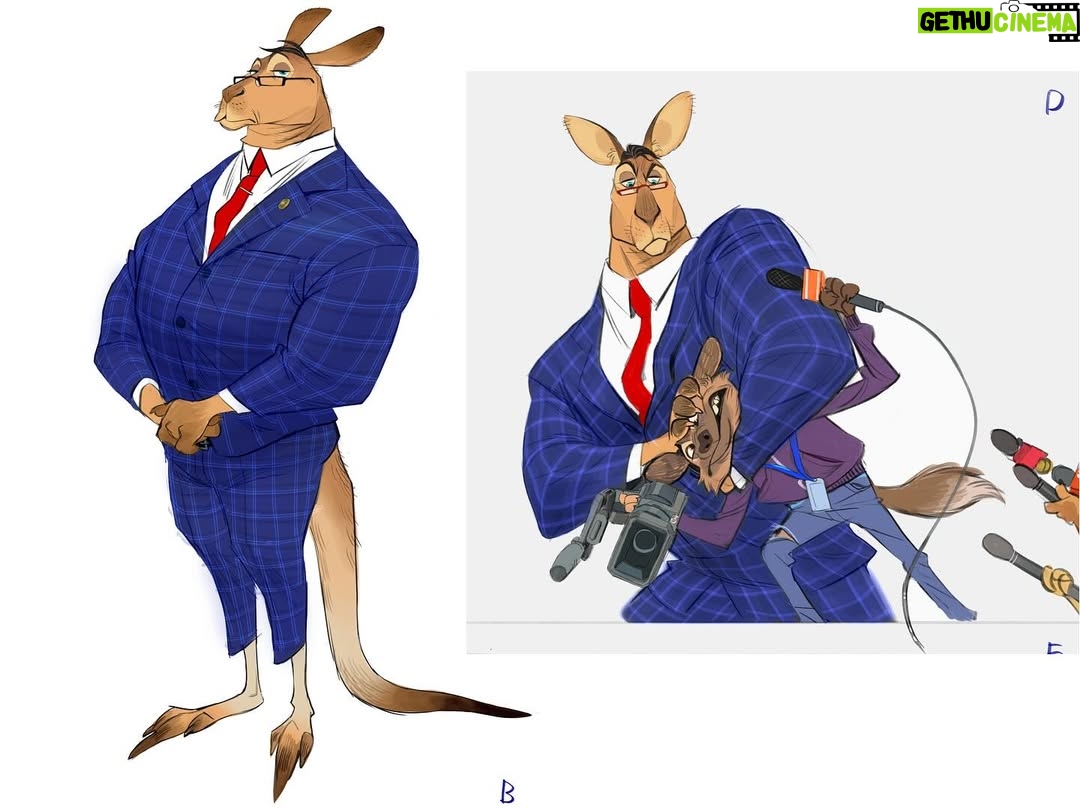 Ami Thompson - 40.7K Likes - . 
1 - painted by @coryloftis and I 
2 - Some alternative designs to Mayor Winddancer
7 - Elderly Tortoise 
13 - Captain Hogbottom

#zootopia2