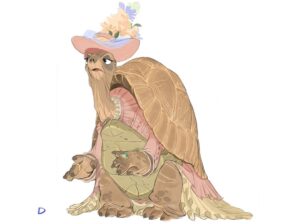 Ami Thompson Instagram - . 
1 - painted by @coryloftis and I 
2 - Some alternative designs to Mayor Winddancer
7 - Elderly Tortoise 
13 - Captain Hogbottom

#zootopia2