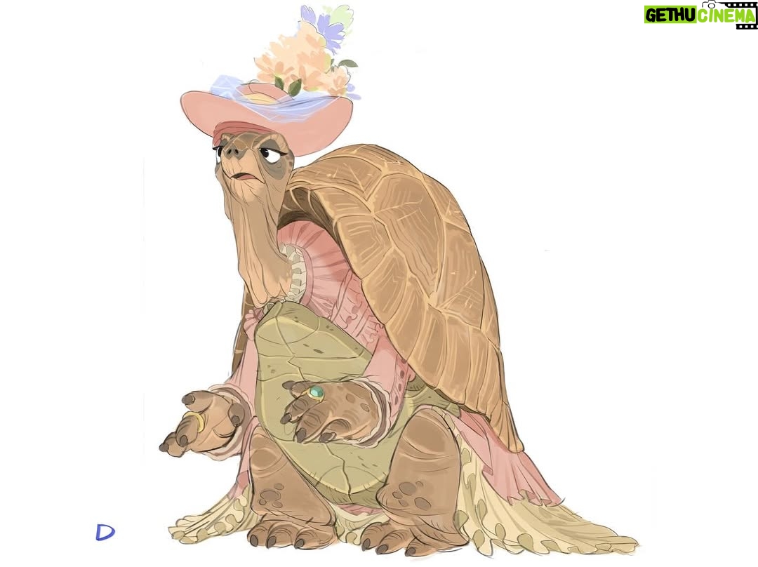 Ami Thompson - 40.7K Likes - . 
1 - painted by @coryloftis and I 
2 - Some alternative designs to Mayor Winddancer
7 - Elderly Tortoise 
13 - Captain Hogbottom

#zootopia2