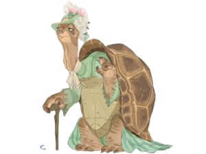 Ami Thompson Instagram - . 
1 - painted by @coryloftis and I 
2 - Some alternative designs to Mayor Winddancer
7 - Elderly Tortoise 
13 - Captain Hogbottom

#zootopia2
