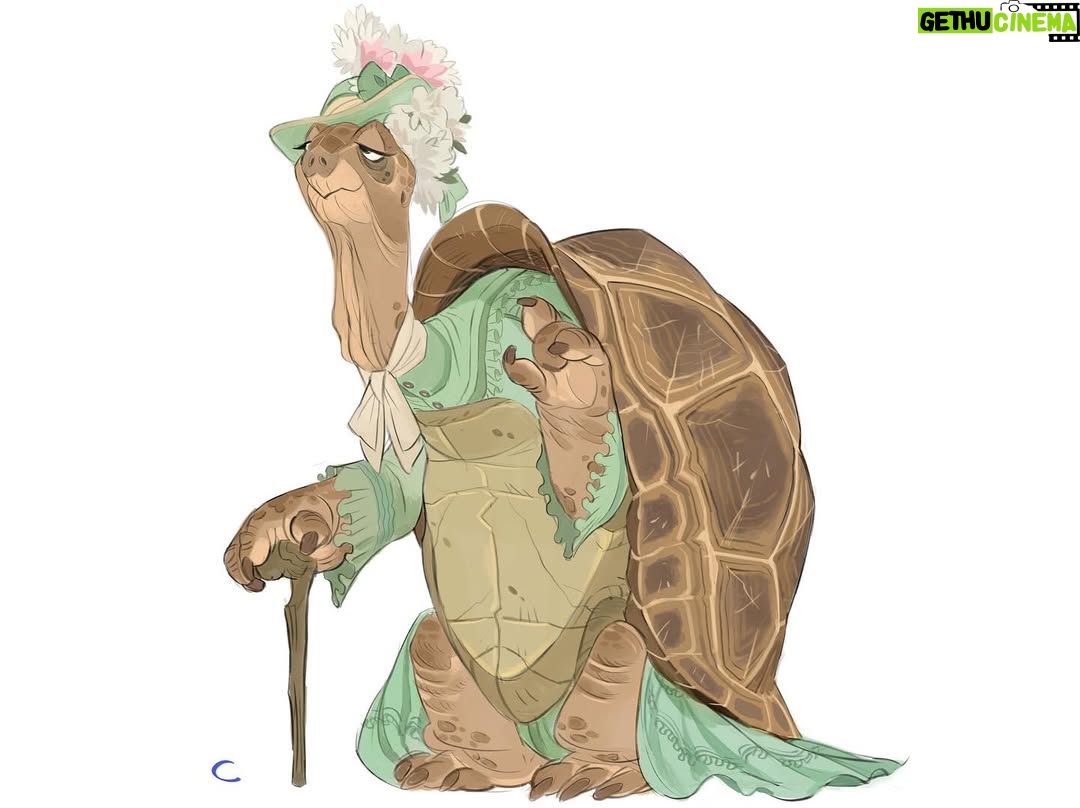 Ami Thompson - 40.7K Likes - . 
1 - painted by @coryloftis and I 
2 - Some alternative designs to Mayor Winddancer
7 - Elderly Tortoise 
13 - Captain Hogbottom

#zootopia2