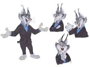 Ami Thompson Instagram - Here are some of the character designs and expression sheets I worked on for #zootopia2