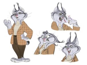 Ami Thompson Instagram - Here are some of the character designs and expression sheets I worked on for #zootopia2