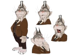 Ami Thompson Instagram - Here are some of the character designs and expression sheets I worked on for #zootopia2