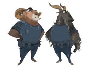 Ami Thompson Instagram - Here are some of the character designs and expression sheets I worked on for #zootopia2
