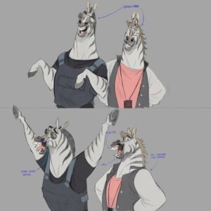 Ami Thompson Instagram - .
1 - Moments
3 - Zebros
5 - Reptile variants 
12 -  few more elder tortoise 

I feel so fortunate I got to work with @megprk on #zootopia2, thank you for being an awesome person and it was a blast!