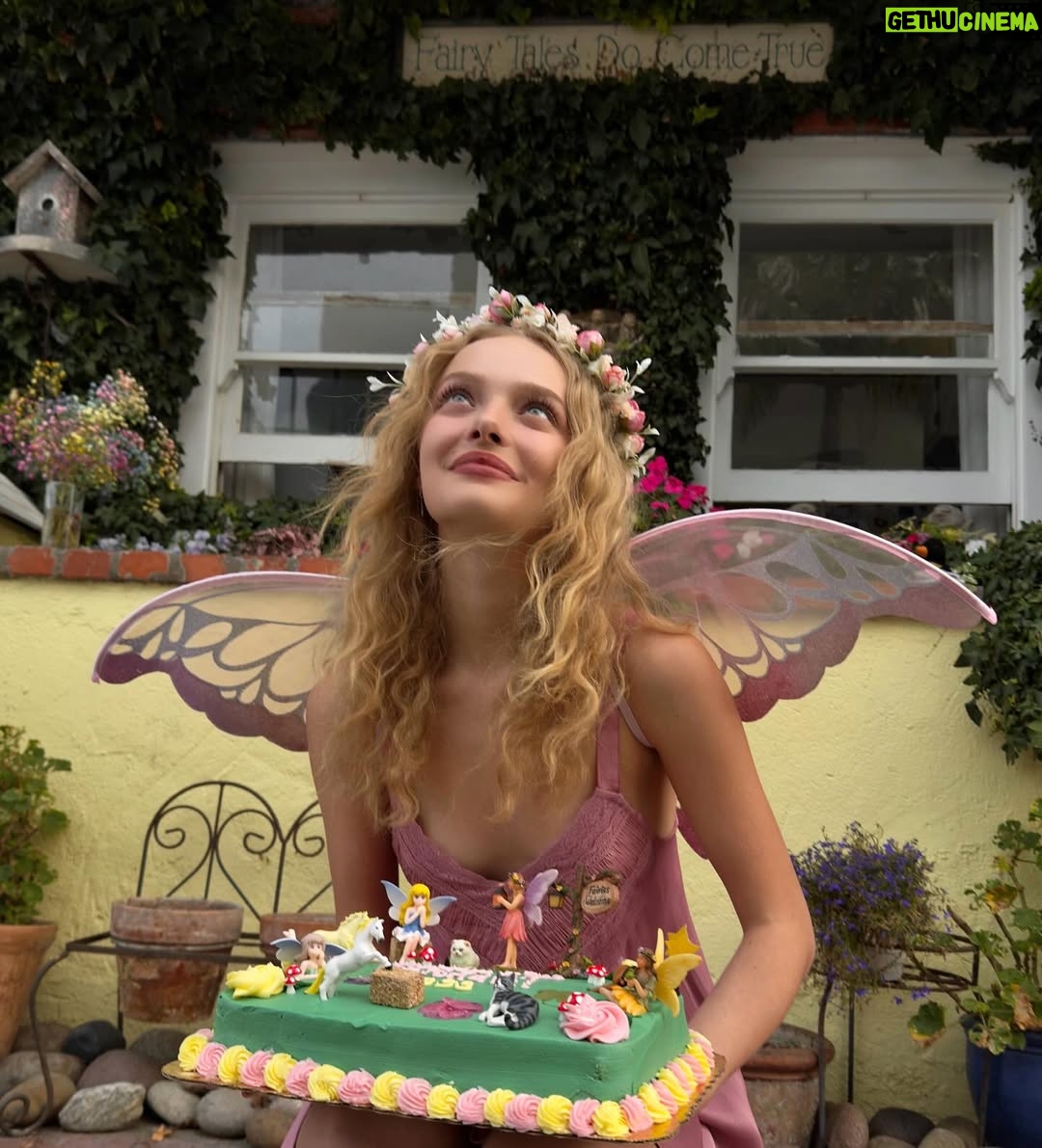 Amiah Miller - 36.6K Likes - fairytales do come true !!! 
yesterday was so magical 🥹🧚🏼‍♀️🍄🍀
thank you for all the loveee