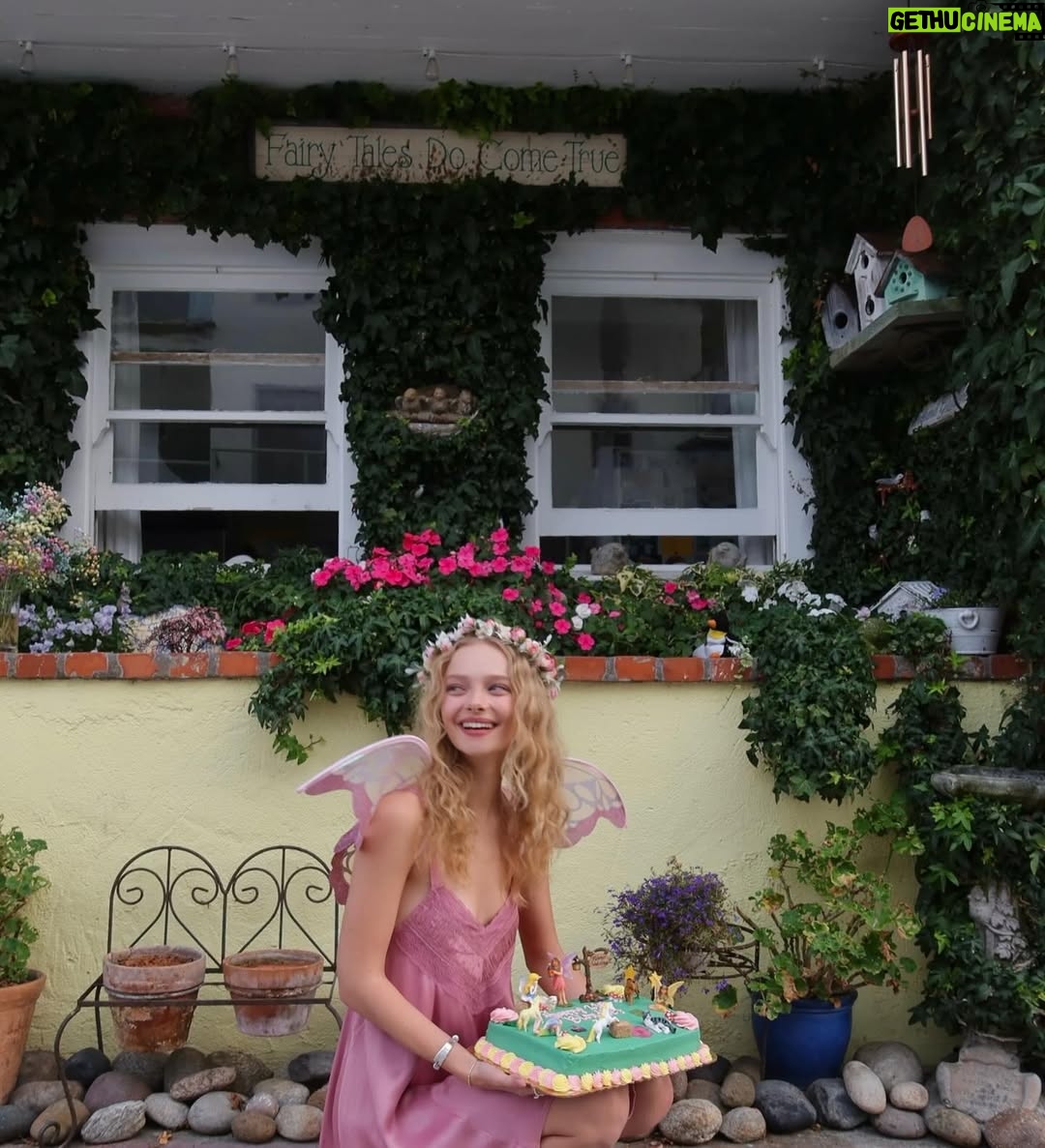 Amiah Miller - 36.6K Likes - fairytales do come true !!! 
yesterday was so magical 🥹🧚🏼‍♀️🍄🍀
thank you for all the loveee