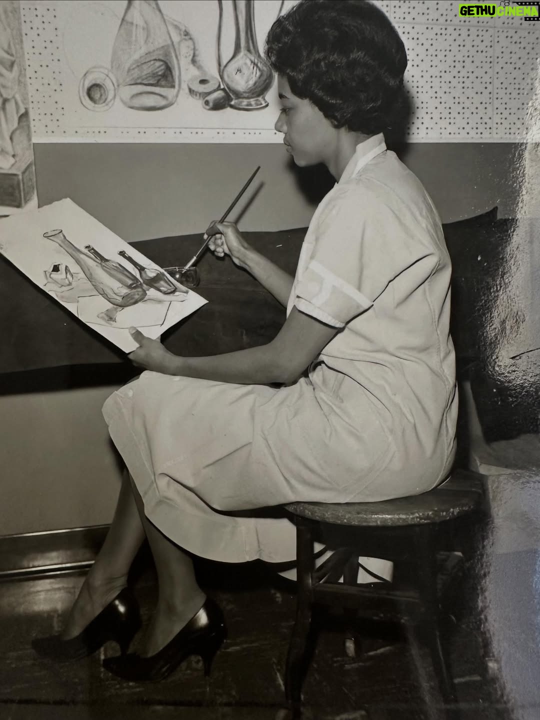 Amy Sherald - 10.1K Likes - Before me, there was her.
Before the museums, before the canvases with my name on them
there was my mother painting quietly, making space for a future she wouldn’t claim for herself.
She is turning 90 years old today.
Im proud to carry what she began. #legacy