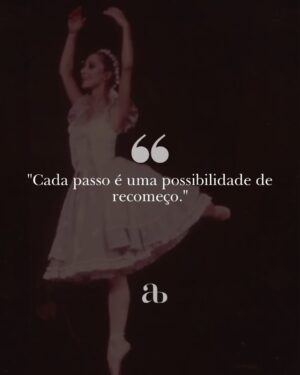 Ana Botafogo Instagram - “Cada passo é uma possibilidade de recomeço.”

Já estamos quase nos despedindo de 2025, e desejo que 2026 nos convide a seguir dançando…
Com esperança no olhar, coragem no peito e beleza nos gestos.

Mesmo quando não houver música, que possamos escutar a nossa própria melodia interior. 🌷

Com carinho,
Ana Botafogo
💃🏻✨