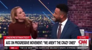 Ana Kasparian Instagram - AIPAC’s bribes don’t work on everyone. This is a staffer for Rep. Byron Donalds getting very upset that anyone would want to arrest a loathsome war criminal who made a name for himself occupying blood-soaked Palestinian land.