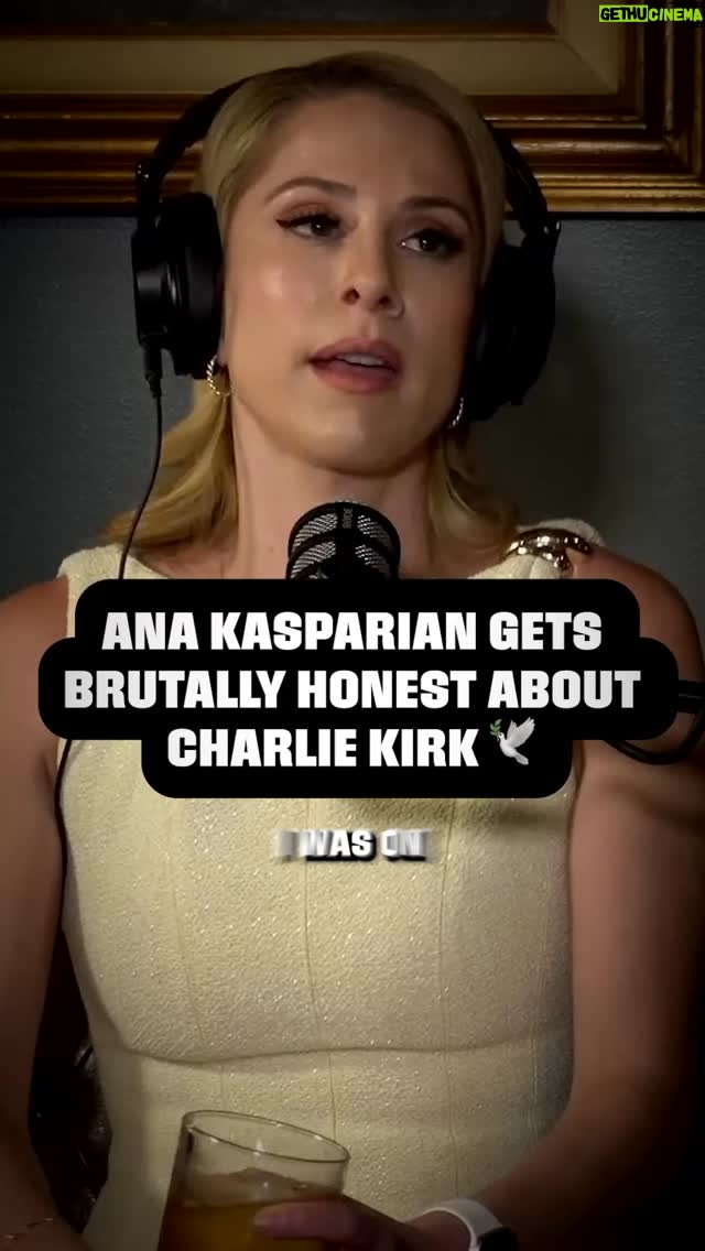 Ana Kasparian - 36.1K Likes - Ana Kasparian Gets Brutally Honest About Charlie Kirk 🕊️ #podcast #charliekirk #breakingnews