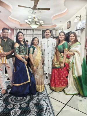 Anamica Kadamb Instagram - Diwali 🪔 
#diwali2025 #anamicakadamb #ethnic