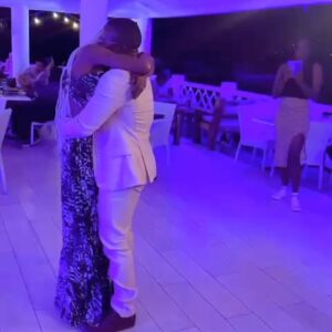 Angelica Ross Instagram - She said “YES!” 💍🌹🥂
Here’s to spending forever with you @angelicaross ❤️

#ctfmzanzibar