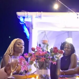 Angelica Ross Instagram - She said “YES!” 💍🌹🥂
Here’s to spending forever with you @angelicaross ❤️

#ctfmzanzibar