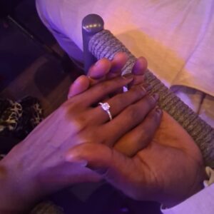Angelica Ross Instagram - She said “YES!” 💍🌹🥂
Here’s to spending forever with you @angelicaross ❤️

#ctfmzanzibar