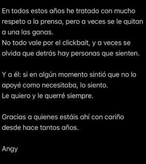Angy Fernández Instagram -