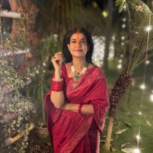 Anjana Om Kashyap Instagram - छठी मैया और सूर्य देव का सदा आशीर्वाद बना रहे🙏🏼
