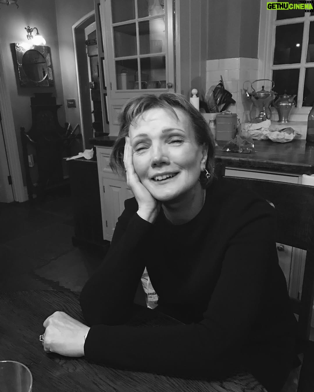 Anna Friel - 14.9K Likes - Eunice McMullen. Yesterday we said farewell to you. My dear dear Godmother.  She was but 73 and fought a 3 year battle with cancer. She was the most elegant woman I knew. She taught me so very much. Lessons that will last a lifetime . She introduced me to the arts and craft movement - William Morris  lighting!!! If it wasn’t for her. I wouldn’t have had somewhere to go when I left the North and moved South.
I wouldn’t have discovered New York with her  I would’ve experienced it alone.

I wouldn’t have moved to Windsor.
And I wouldn’t have inherited her  love of history, not as facts, but as feeling, as atmosphere.
My own home is adorned with the women Eunice loved ,  the  glowing, defiant, mythic figures of Waterhouse and the Pre-Raphaelites. She was what you could  call,  a real life fairy godmother . How I shall miss you so . I am forever greatful for you. Beautiful Eunice. . See you in the stars. . Rest well. I love you. ❤️