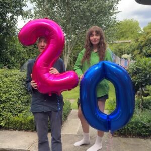 Anna Friel Instagram - Our darling Gracie ,  20 years of you. We are the luckiest parents , you make us proud everyday. Your beautiful kind soul, your intelligence, your creativity, your understanding your amazing mind blowing talent your passion for everything in life, your patience and calm your loving loving heart, your rare and unique beauty, your song bird voice. Your gratitude, your sense of value, your moral compass and most of all your love your beautiful love that walks and sings around you with every breath you take. Quite simply - you are adored and you are so very , very very loved. Thank you for a wonderful decade , here is to the next.  Fly boo boo fly. ✨✨✨✨✨❤️❤️❤️❤️❤️❤️ @gracie_friel  @officialdavidthewlis