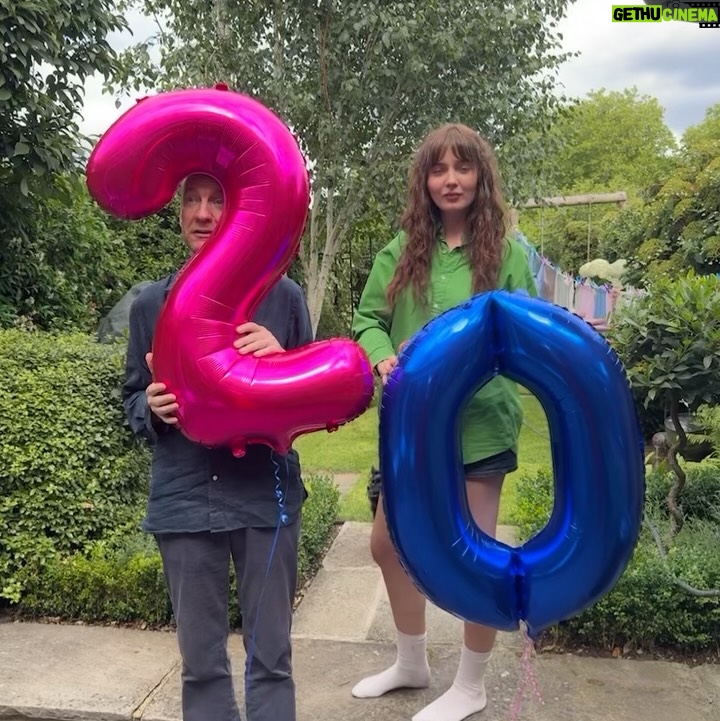 Anna Friel - 16.7K Likes - Our darling Gracie ,  20 years of you. We are the luckiest parents , you make us proud everyday. Your beautiful kind soul, your intelligence, your creativity, your understanding your amazing mind blowing talent your passion for everything in life, your patience and calm your loving loving heart, your rare and unique beauty, your song bird voice. Your gratitude, your sense of value, your moral compass and most of all your love your beautiful love that walks and sings around you with every breath you take. Quite simply - you are adored and you are so very , very very loved. Thank you for a wonderful decade , here is to the next.  Fly boo boo fly. ✨✨✨✨✨❤️❤️❤️❤️❤️❤️ @gracie_friel  @officialdavidthewlis