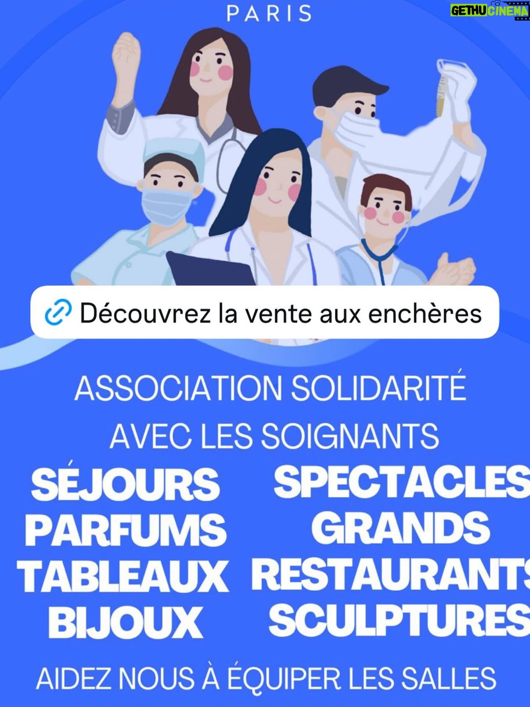 Anne Roumanoff - 1.2K Likes - Depuis 2020, l’association @solidaritesoignants a amélioré les équipements de 3500 salles de repos de Soignants dans toute la France. Aidez-nous à poursuivre nos actions en participant à cette vente aux enchères en ligne sur @Drouot https://drouot.com/fr/v/173825
