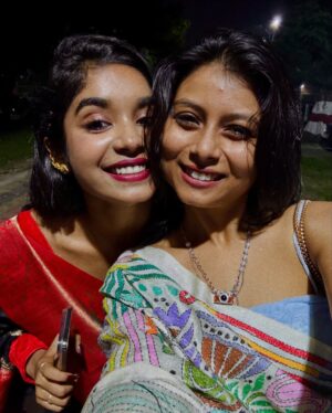 Antara Naina Roy Majumder Instagram - 🙏🏼 Rokkhye koro maa!! 👀