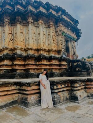 Anusha Hegde Instagram - Let temples delight your spirit ❤️