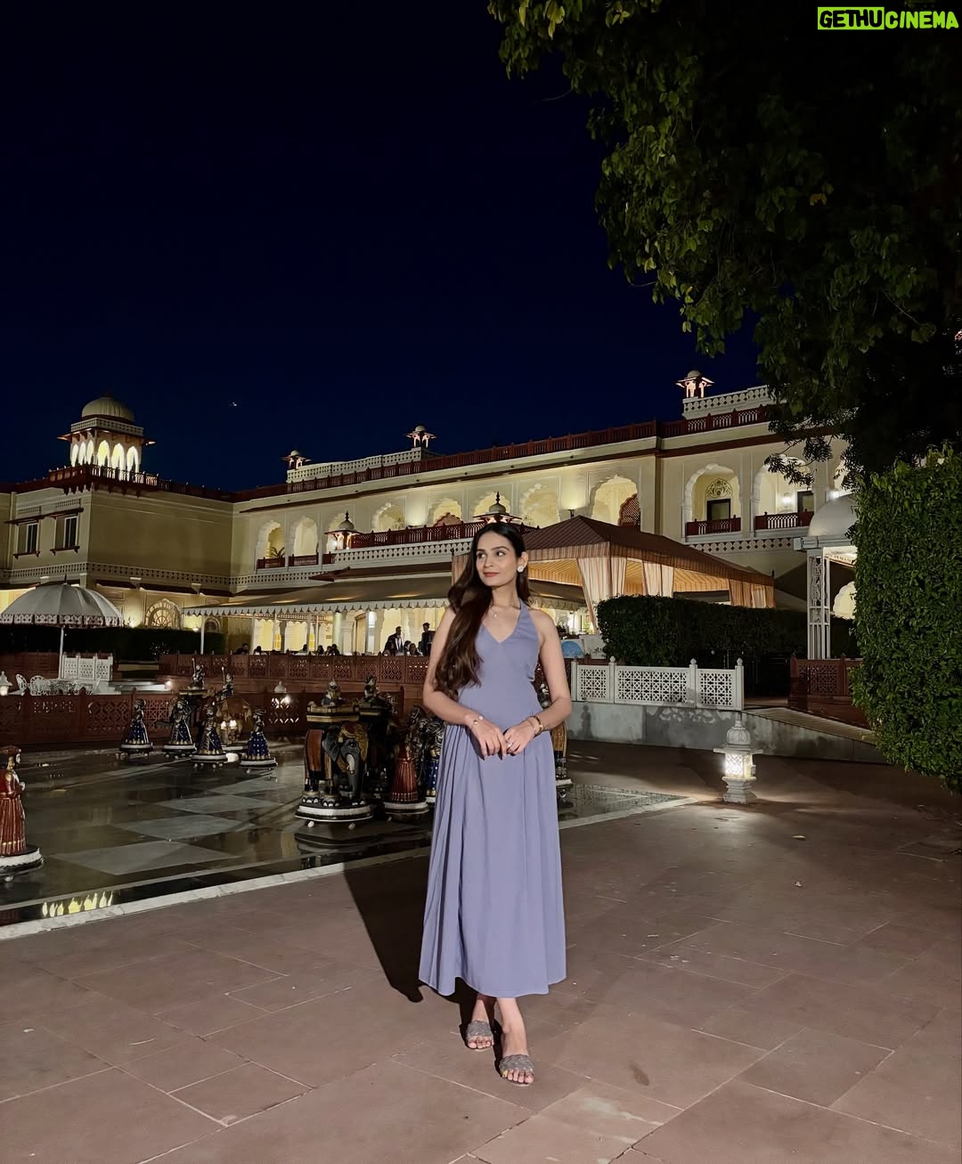 Apoorva Sharma - 1.1K Likes - Palace lights, Lavender nights 💜✨