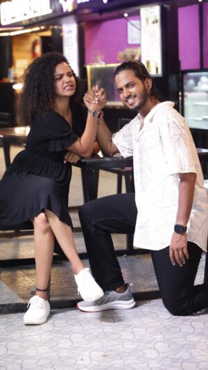 Archana Kumar Instagram - Life pulled me away from this for a while,but here i am finding my rhythm after ages🫶🏼

Choreography @_arun_kumaaar 
You had so much patience teaching me your moves♥️✨

📸 @i.hare_sh 
Location: @dinerzden 

#dance #danceafterawhile #thangapoove #thangapoovesong #madharaasi #sivakarthikeyan #recentfav #recentfavsong #archu #archanakumaar #arun #arunkumaar #reelsinstagram #dancereel #moretocome #reelitfeelit