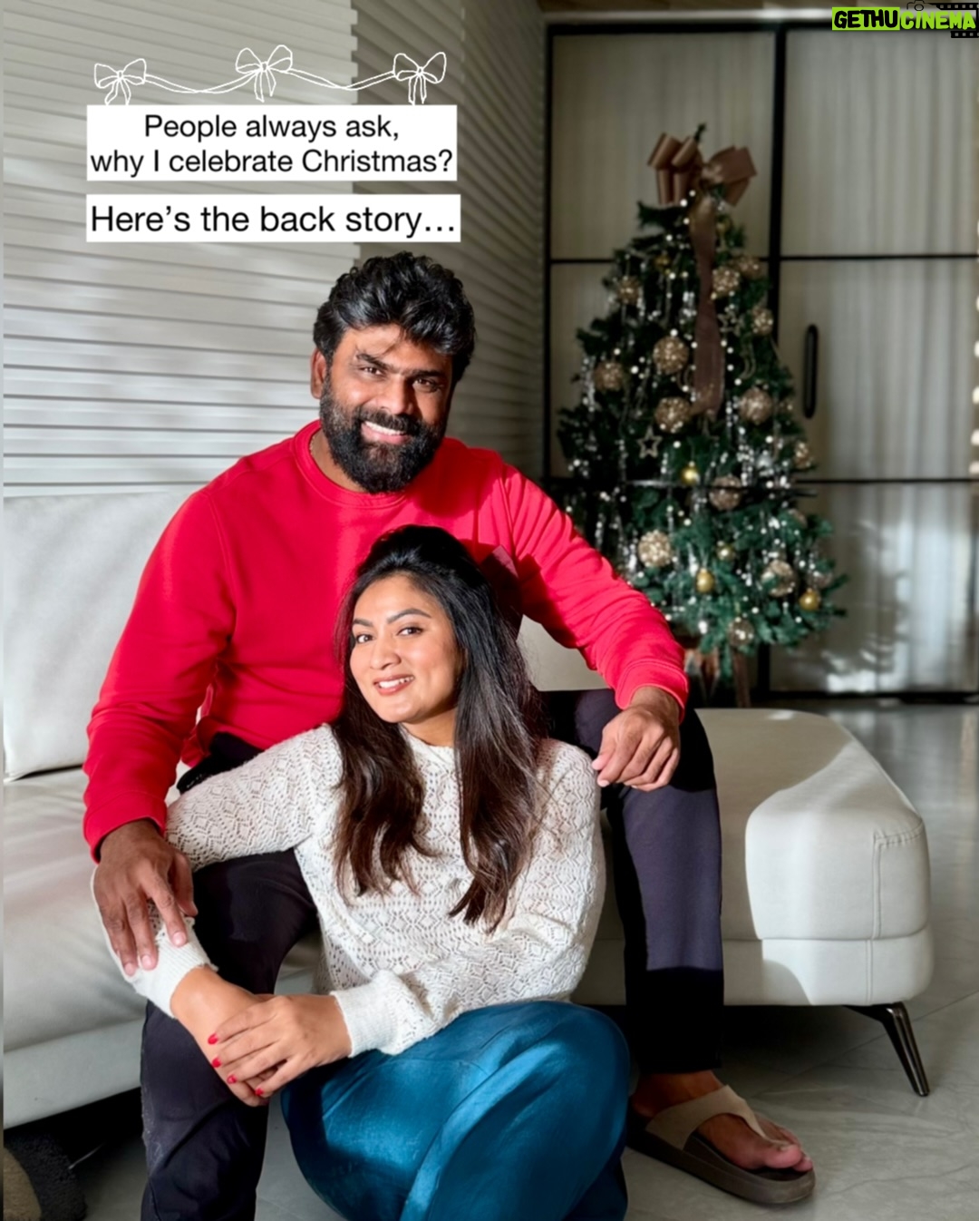 Ashmitha - 3.4K Likes - Why I celebrate Christmas? Swipe—each photo tells a part of why🎄✨
( Christmas , celebration , telugu , Telugu actress , Ashtrixx , seasons greetings )