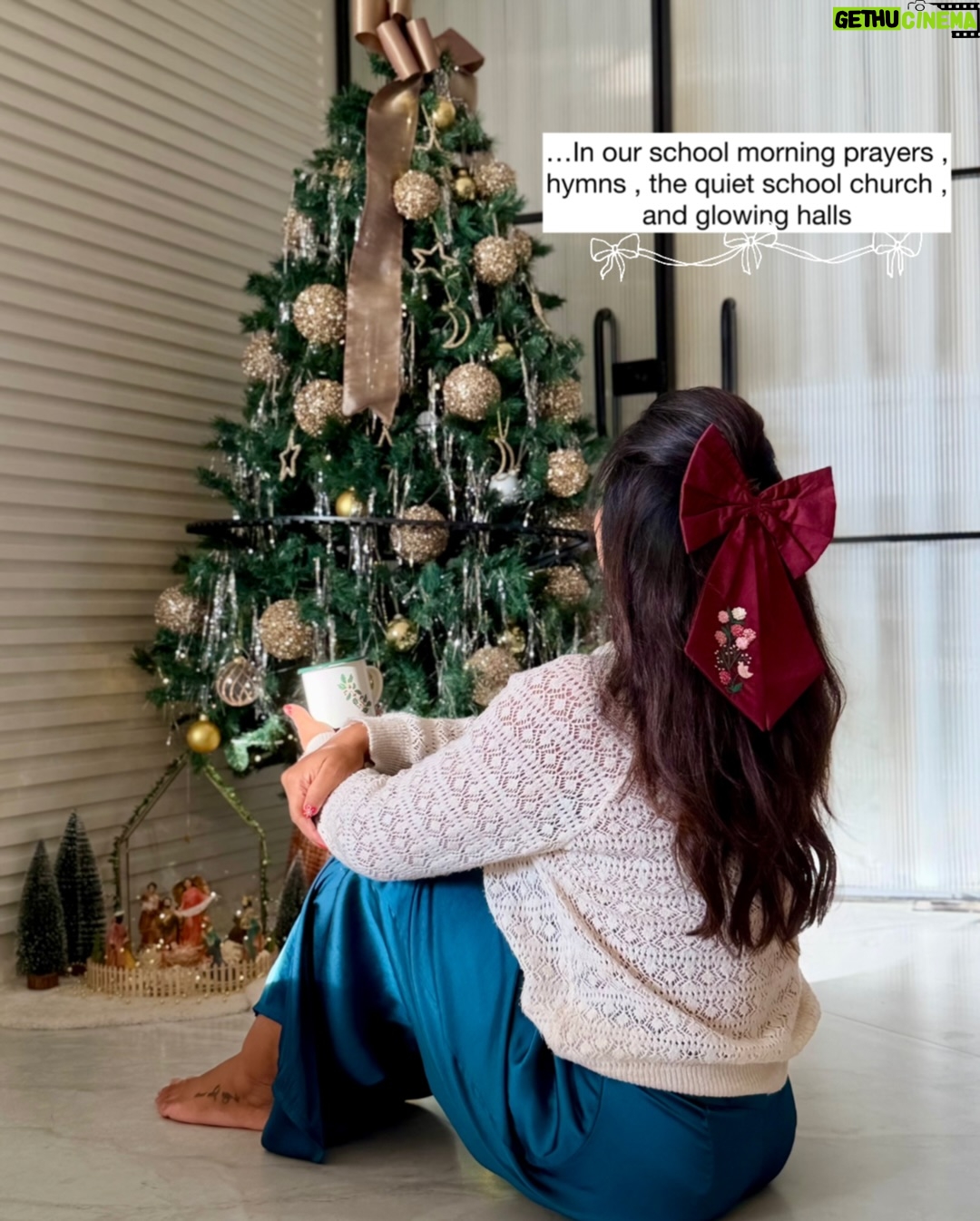 Ashmitha - 3.4K Likes - Why I celebrate Christmas? Swipe—each photo tells a part of why🎄✨
( Christmas , celebration , telugu , Telugu actress , Ashtrixx , seasons greetings )