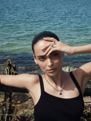 Aubri Ibrag Instagram - Honoured to be the face of the new @janlogan_ 2026 Maddalena collection inspired by 1960s Italian cinema ♥️