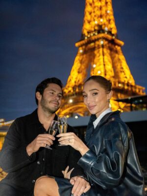 Aurora Culpo Instagram - Said YES in the city of love!! 🇫🇷❤️💍