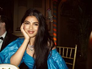 Avantika Vandanapu Instagram - First night at The Plaza
In Thierry Mugler from the early 80’s (!!)