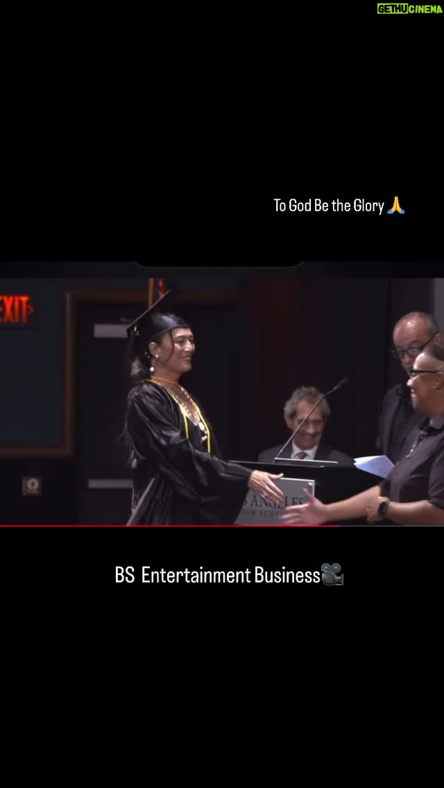 BB. Gandanghari - 7.9K Likes - #EyeOnThePrize - Being Summa Cum Laude…. 🎥
.
… is not without hardwork, discipline, perseverance ad determination. As much as I am proud of this achievement, I am also proud as a working student of having a perfect attendance and never late in my classes during the entire course. 🇺🇸
.
I am also awarded as Student of the Month and a member of the  Honor Society of Los Angeles 🙏
.
#BEallThatYouCanBe #Graduate #Batch2025 #LAFS #FilmSchool💯
