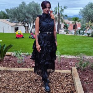 Barbara Lune Instagram - Happy Halloween 🎃❤️ #wenesday