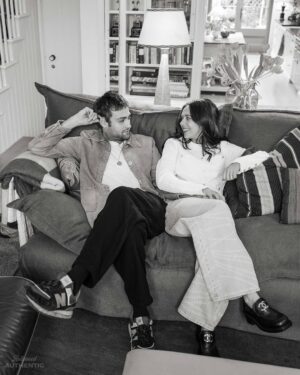 Bel Powley Instagram - @belpowley and @douglasbooth shot for @hollywoodauthentic by @gregwilliamsphotography. 

“As you get older, it’s about refining that play into something that is artistic and poetic, and is something that feeds your inner soul…so much of our job is about an internal life. When you’re a child you’re often having to play emotions that you’re never discovered before. Your canvas just gets so much bigger when you’re older.”

@belpowley and @douglasbooth met at a chemistry read audition, were cast together. Married seven years later, and now live in East London. @hollywoodauthentic takes a taxi ride to the two actors ‘nest’ as they talk chemistry reads, dyslexia and there being no place like home. 

Full film - Doug and Bel take @gregwilliamsphotography to the pub - released on 10th June at 5PM BST. 

Doug and Bel wear @chanelofficial 
Hair by @dayaruci c/o @thewallgroup 
Makeup by @naokoscintu c/o @thewallgroup
