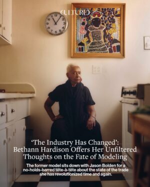 Bethann Hardison Instagram - “We’re all students of Bethann Hardison,” says Tyson Beckford in ‘Invisible Beauty,’ the 2023 memoir-in-film of the soon-to-be 83-year-old materfamilias of American fashion.

Beckford is of course known as the rare male model to have ascended to household name status. Hardison helped put him on the map—like she did with Veronica Webb, Kimora Lee Simmons, and a generation of faces that made their way onto runways, magazine pages, and TV screens—a few years after founding her modeling agency in 1984. The Bethann Management era followed two decades of history-making moments for the New York native, from being discovered by the streetwear savant Willi Smith when she was but a Garment District showroom assistant to walking in Stephen Burrows’s Battle of Versailles face-off in 1973. It also ushered in a whole new chapter of her life dedicated to holding the fashion industry accountable for maintaining the strides in racial diversity it had made, ever so incrementally. Hardison’s Black Girls Coalition, founded in 1988 with Iman and brought back in 2014 as runway diversity waned, empowered dozens of models of color to not only speak out but stand behind each other, denouncing racism in ad campaigns as much as they rallied around homelessness in the industry. An initiative as rhizomatic as the BGC is a unicorn in a modeling industry that has become as splintered as it is self-centered. These days, Hardison is as invested in the forces shaping fashion from behind the scenes—like Polo Ralph Lauren’s James Jeter or stylist Carlos Nazario—as she is in the front row. But she’s never short on opinions about the trade she revolutionized time and again.

For our September issue, Hardison sat down with CULTURED’s style editor-at-large, @jasonbolden, to parse the fate of the fashion model.

1 and 7/ Photography by @tom__scanlan
3 and 5/ Photography by Arthur Elgort