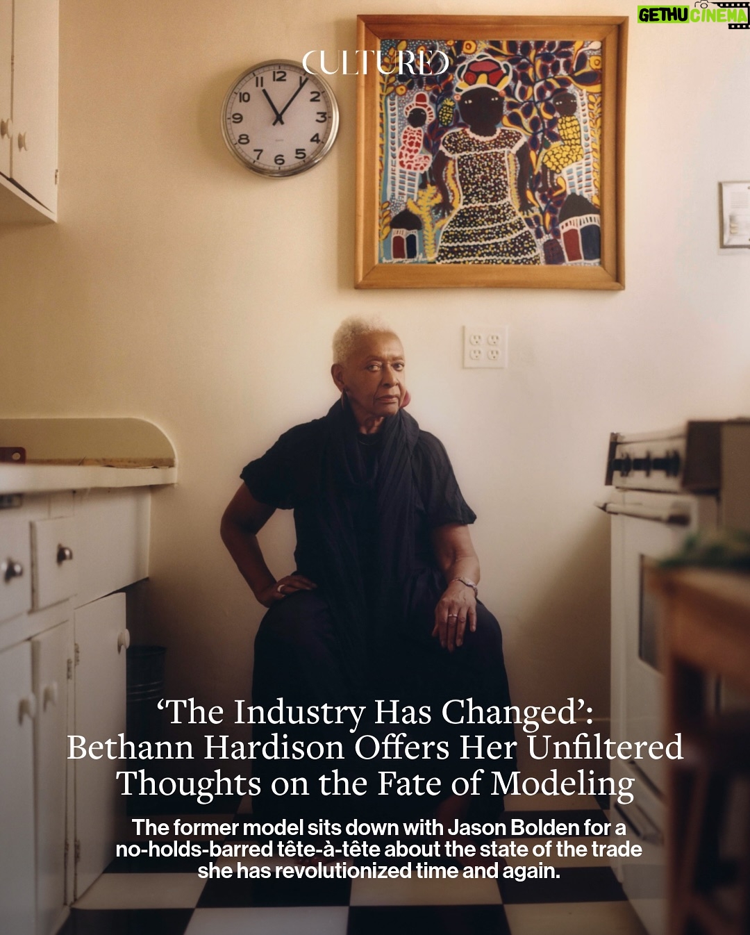 Bethann Hardison - 4.6K Likes - “We’re all students of Bethann Hardison,” says Tyson Beckford in ‘Invisible Beauty,’ the 2023 memoir-in-film of the soon-to-be 83-year-old materfamilias of American fashion.

Beckford is of course known as the rare male model to have ascended to household name status. Hardison helped put him on the map—like she did with Veronica Webb, Kimora Lee Simmons, and a generation of faces that made their way onto runways, magazine pages, and TV screens—a few years after founding her modeling agency in 1984. The Bethann Management era followed two decades of history-making moments for the New York native, from being discovered by the streetwear savant Willi Smith when she was but a Garment District showroom assistant to walking in Stephen Burrows’s Battle of Versailles face-off in 1973. It also ushered in a whole new chapter of her life dedicated to holding the fashion industry accountable for maintaining the strides in racial diversity it had made, ever so incrementally. Hardison’s Black Girls Coalition, founded in 1988 with Iman and brought back in 2014 as runway diversity waned, empowered dozens of models of color to not only speak out but stand behind each other, denouncing racism in ad campaigns as much as they rallied around homelessness in the industry. An initiative as rhizomatic as the BGC is a unicorn in a modeling industry that has become as splintered as it is self-centered. These days, Hardison is as invested in the forces shaping fashion from behind the scenes—like Polo Ralph Lauren’s James Jeter or stylist Carlos Nazario—as she is in the front row. But she’s never short on opinions about the trade she revolutionized time and again.

For our September issue, Hardison sat down with CULTURED’s style editor-at-large, @jasonbolden, to parse the fate of the fashion model.

1 and 7/ Photography by @tom__scanlan
3 and 5/ Photography by Arthur Elgort