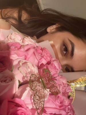 Bhagyashri Borse Instagram - To my sensitive cuties.. who feel too much, care beyond reason & love too deeply..
The world needs more of this softness ❤️