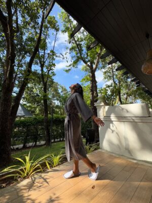 Bhaweeka Chaudhary Instagram - I love beaches, and this birthday vacation was just me and my man.
What a beautiful time we spent together 🤍

For the first time, I wasn’t celebrating my birthday as a single person 
I’m a married woman now… and honestly, I never thought I’d ever say that.
But I’m so happy I married the person who has been my best friend for the past six years.

Even though I’m phobic of deep water, the beach still calms me.
The sand, the sound of waves, the sun  everything felt just right this time 🌊✨

This birthday was simple, special, and full of love 

#birthadygirl🎉❤️🎁 #birthdaytrip #birthdayvibes