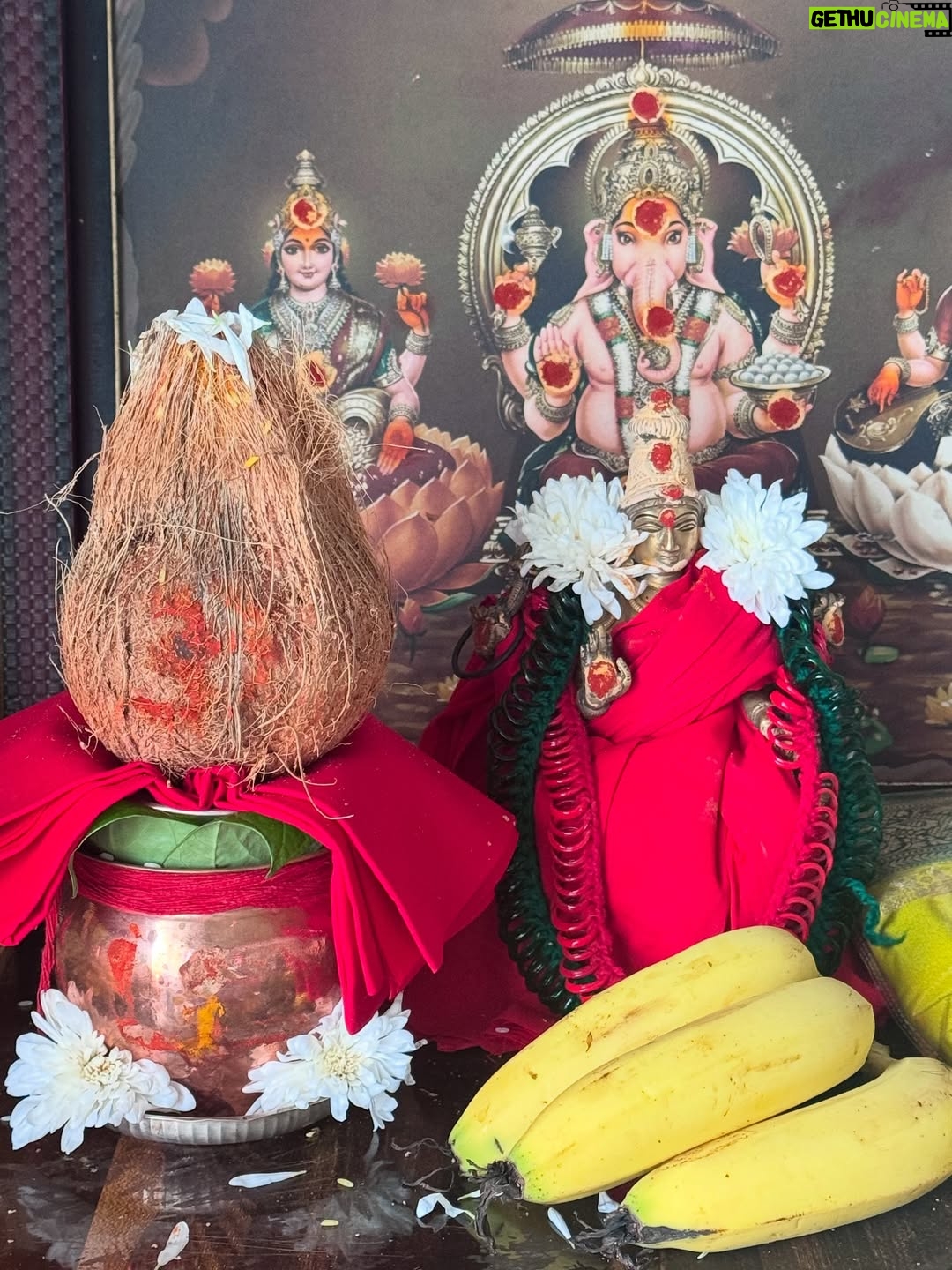 Bhoomi Shetty - 21.5K Likes - Navarathri🌺✨

In my 27 years of life, I’ve never done something like what I did this past month of September—Navarathri.
For 11 days, I lived as a Brahmacharini. A non-veg lover who didn’t touch non-veg. I woke up early, draped sarees every day, did puja, read slokas, wrote Durga koti. Even when my health wasn’t at its best, I still showed up. I still can’t believe myself.
And yet, I’m so proud. Because something awakened in me, The Shakti!! 
She made me believe in myself. I didn’t crave anything, I let go of so much. So much of my emotions, desires, attachments.  These 11 days taught me that if there is ichha, dedication & pure devotion, I can do anything in this life.
I realized Shakti doesn’t need materialistic offerings she asks for truth, our bare self, our honesty. I gave my all. 
I gave my all. I’ve grown. I’ve learnt. I’ve made mistakes, but I’ve also moved forward. And I’m grateful for everything life has given me so far.
And I promise myself one thing: to live fully, to live in the present.
Thank you Kali ma🌺
.