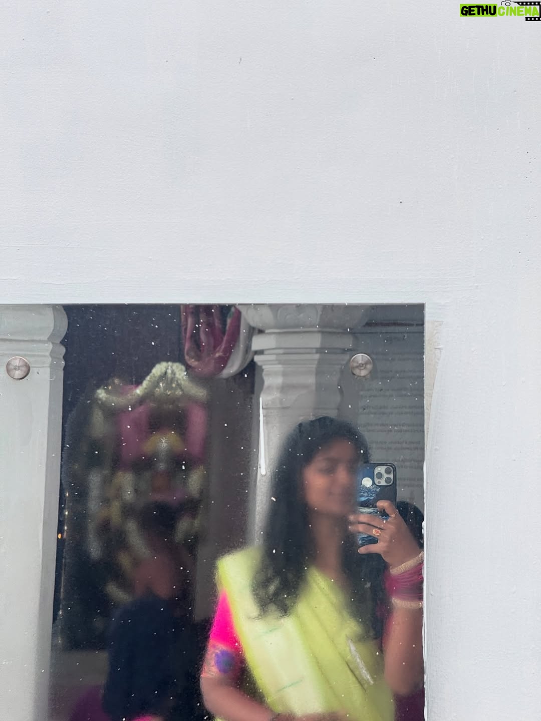 Bhoomi Shetty - 21.5K Likes - Navarathri🌺✨

In my 27 years of life, I’ve never done something like what I did this past month of September—Navarathri.
For 11 days, I lived as a Brahmacharini. A non-veg lover who didn’t touch non-veg. I woke up early, draped sarees every day, did puja, read slokas, wrote Durga koti. Even when my health wasn’t at its best, I still showed up. I still can’t believe myself.
And yet, I’m so proud. Because something awakened in me, The Shakti!! 
She made me believe in myself. I didn’t crave anything, I let go of so much. So much of my emotions, desires, attachments.  These 11 days taught me that if there is ichha, dedication & pure devotion, I can do anything in this life.
I realized Shakti doesn’t need materialistic offerings she asks for truth, our bare self, our honesty. I gave my all. 
I gave my all. I’ve grown. I’ve learnt. I’ve made mistakes, but I’ve also moved forward. And I’m grateful for everything life has given me so far.
And I promise myself one thing: to live fully, to live in the present.
Thank you Kali ma🌺
.