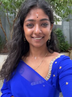 Bhoomi Shetty Instagram - Navarathri🌺✨

In my 27 years of life, I’ve never done something like what I did this past month of September—Navarathri.
For 11 days, I lived as a Brahmacharini. A non-veg lover who didn’t touch non-veg. I woke up early, draped sarees every day, did puja, read slokas, wrote Durga koti. Even when my health wasn’t at its best, I still showed up. I still can’t believe myself.
And yet, I’m so proud. Because something awakened in me, The Shakti!! 
She made me believe in myself. I didn’t crave anything, I let go of so much. So much of my emotions, desires, attachments.  These 11 days taught me that if there is ichha, dedication & pure devotion, I can do anything in this life.
I realized Shakti doesn’t need materialistic offerings she asks for truth, our bare self, our honesty. I gave my all. 
I gave my all. I’ve grown. I’ve learnt. I’ve made mistakes, but I’ve also moved forward. And I’m grateful for everything life has given me so far.
And I promise myself one thing: to live fully, to live in the present.
Thank you Kali ma🌺
.